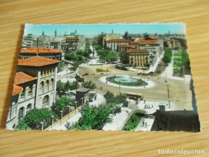 Postales: ZARAGOZA -- PLAZA DEL PARAISO - Foto 1