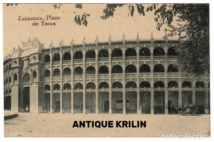 Postales: ZARAGOZA / PLAZA DE TOROS / SIN EDITOR / SIN CIRCULAR - Foto 1
