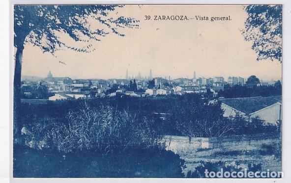 Postales: 39 Zaragoza. Vista general. Sin circular. - Foto 1