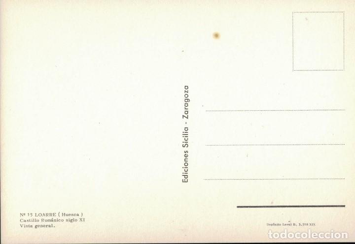Postales: Castillo de Loarre. Huesca. / Postal sin circular - Foto 2