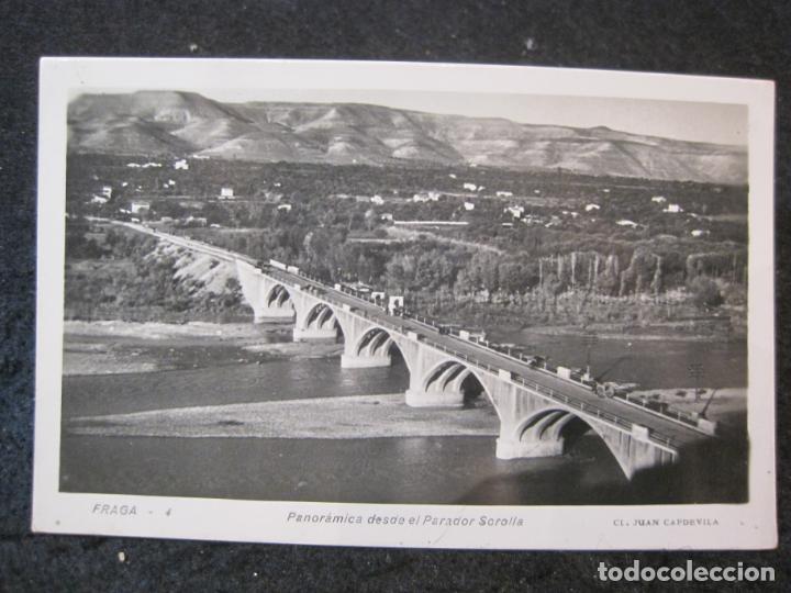 Postkarten: FRAGA-PANORAMICA DESDE EL PARADOR SOROLLA-FOTOGRAFICA JUAN CAPDEVILA-POSTAL ANTIGUA-(83.416)