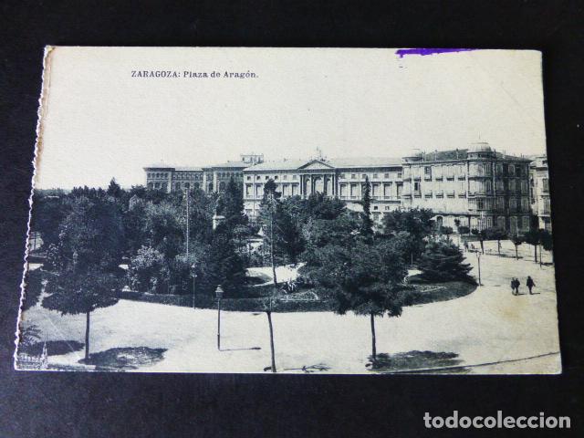 Postales: ZARAGOZA PLAZA DE ARAGON - Foto 1