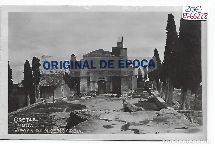 Cartoline: (PS-66228)POSTAL FOTOGRAFICA DE CRETAS-ERMITA VIRGEN DE MISERICORDIA