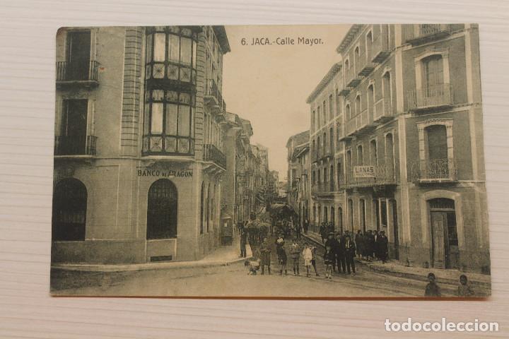 Postales: POSTAL JACA, CALLE MAYOR, HERAS - Foto 1