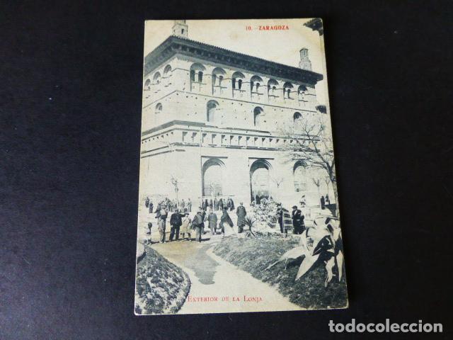 Postales: ZARAGOZA EXTERIOR DE LA LONJA - Foto 1
