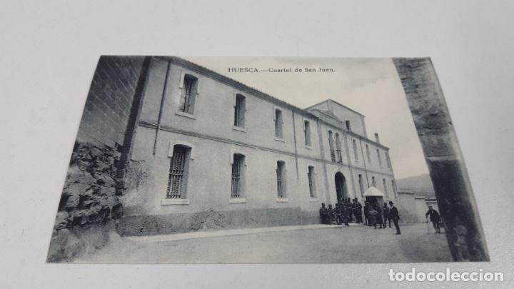 Postales: TRES TARJETAS POSTALES DE HUESCA . CUARTELES - Foto 5