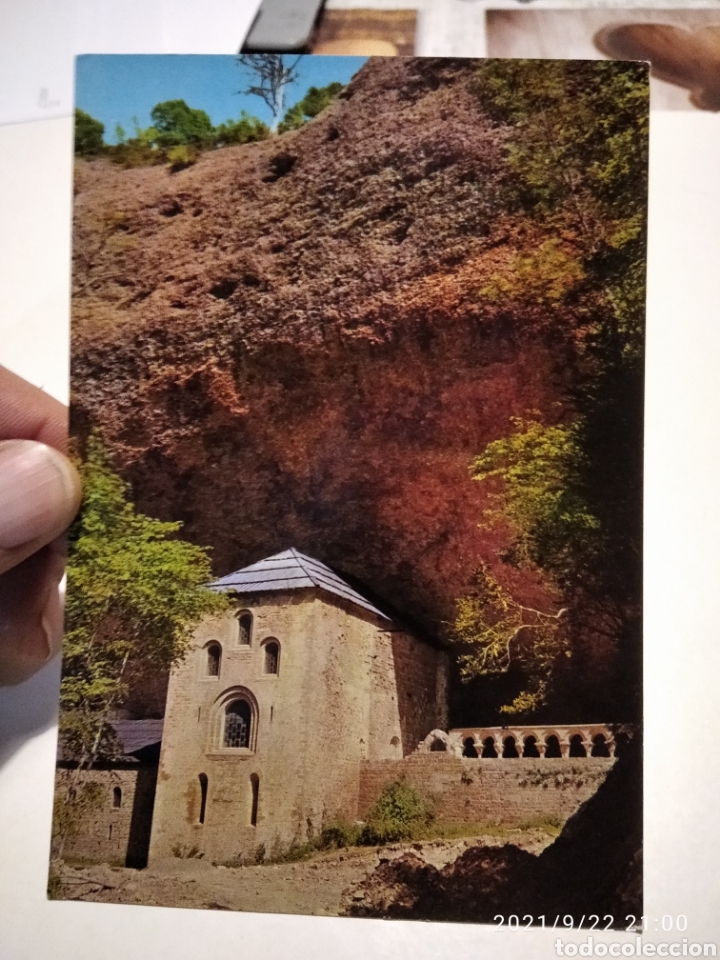 Cartes Postales: Postal monasterio San Juan de la Pe&ntilde;a