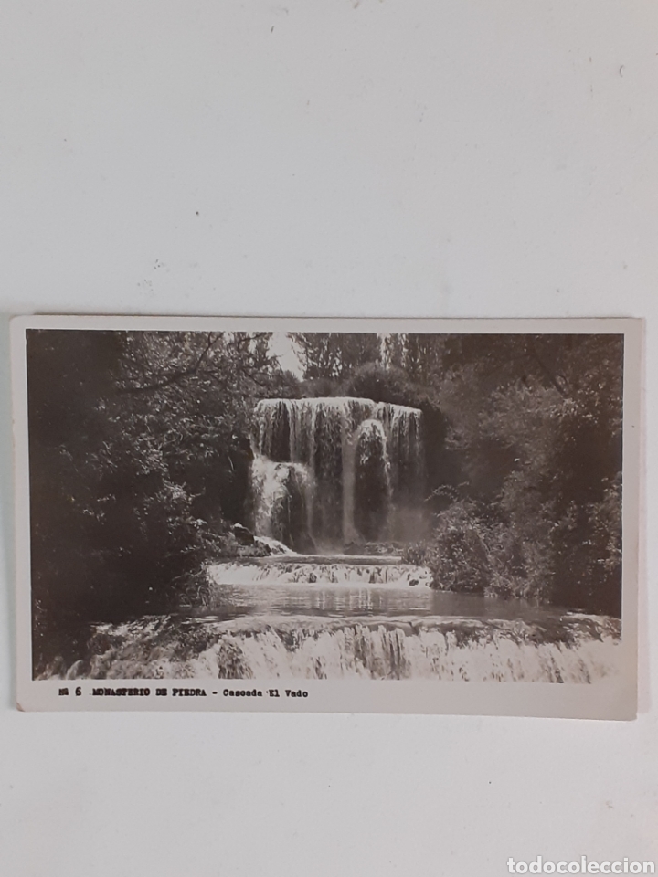 Postales: Postal de Monasterio de Piedra, 6. Cascada El Vado.