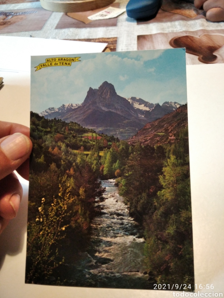 Postales: Postal valle de Tena R&iacute;o gallegoe