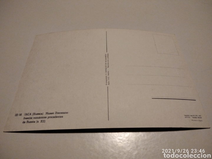 Postales: Postal Jaca museo Diocesano - Foto 1