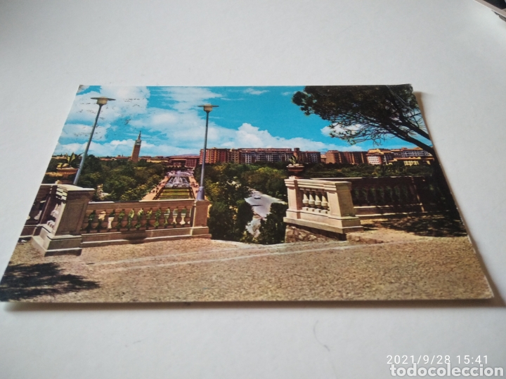 Postales: Postal Zaragoza parque - Foto 1