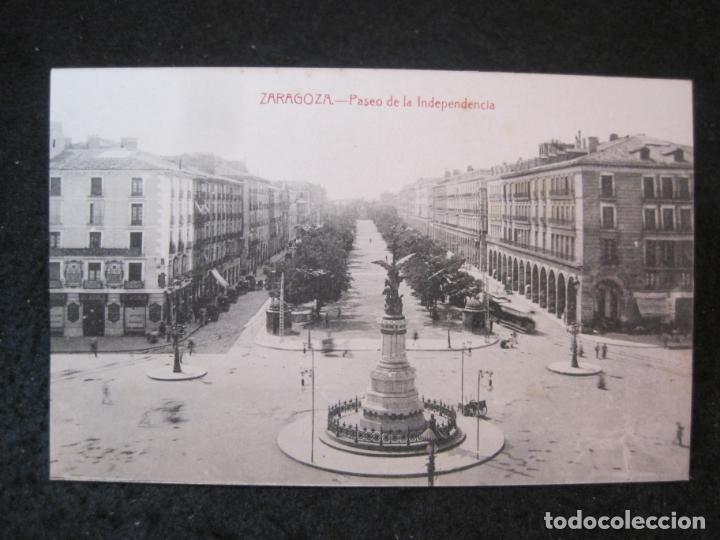 Postcards: ZARAGOZA-PASEO DE LA INDEPENDENCIA-POSTAL ANTIGUA-(84.346)