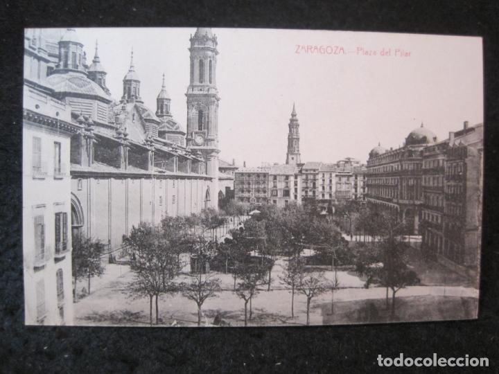 Postcards: ZARAGOZA-PLAZA DEL PILAR-POSTAL ANTIGUA-(84.349)