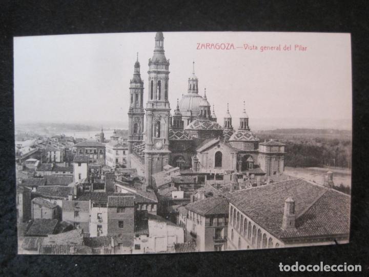Postcards: ZARAGOZA-VISTA GENERAL DEL PILAR-POSTAL ANTIGUA-(84.351)