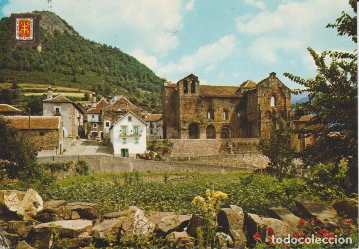 Postcards: (1667) PIRINEO ARAGONES. HECHO . MONASTERIO DE SIRESA ... 1 ESQUINA CON LIGERO DOBLEZ