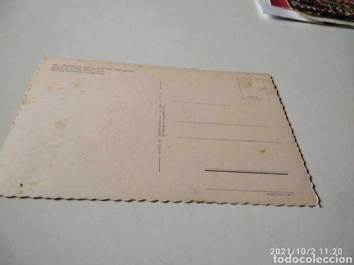 Postales: Postal Zaragoza Basilica - Foto 2