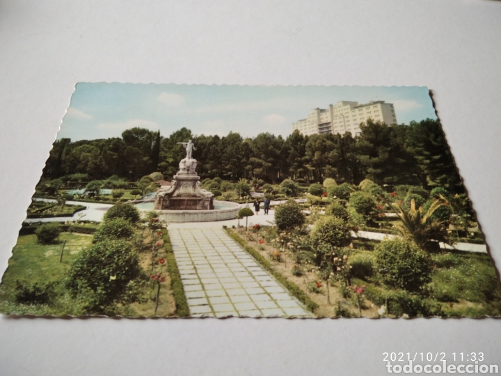 Postales: Postal Zaragoza parque Primo de Rivera - Foto 1