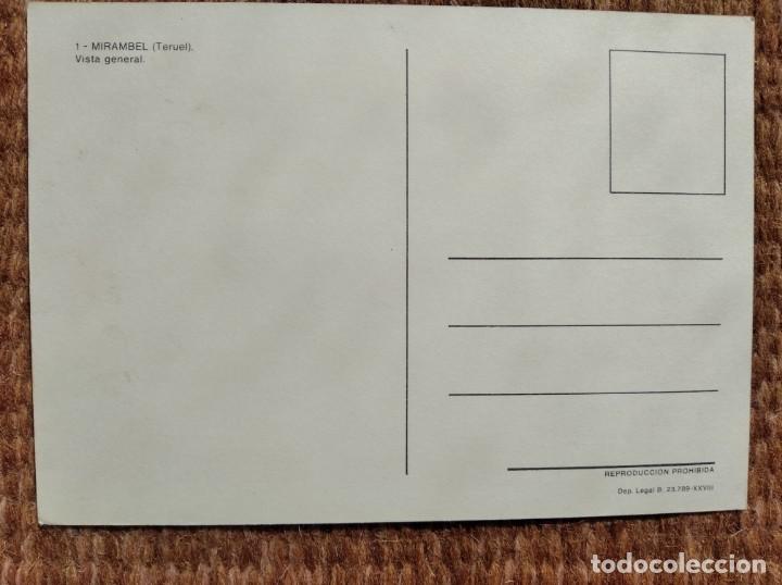Postales: MIRAMBEL - TERUEL - Foto 2