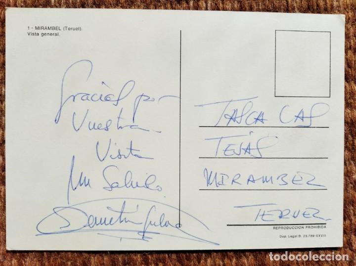 Postales: MIRAMBEL - TERUEL - Foto 2