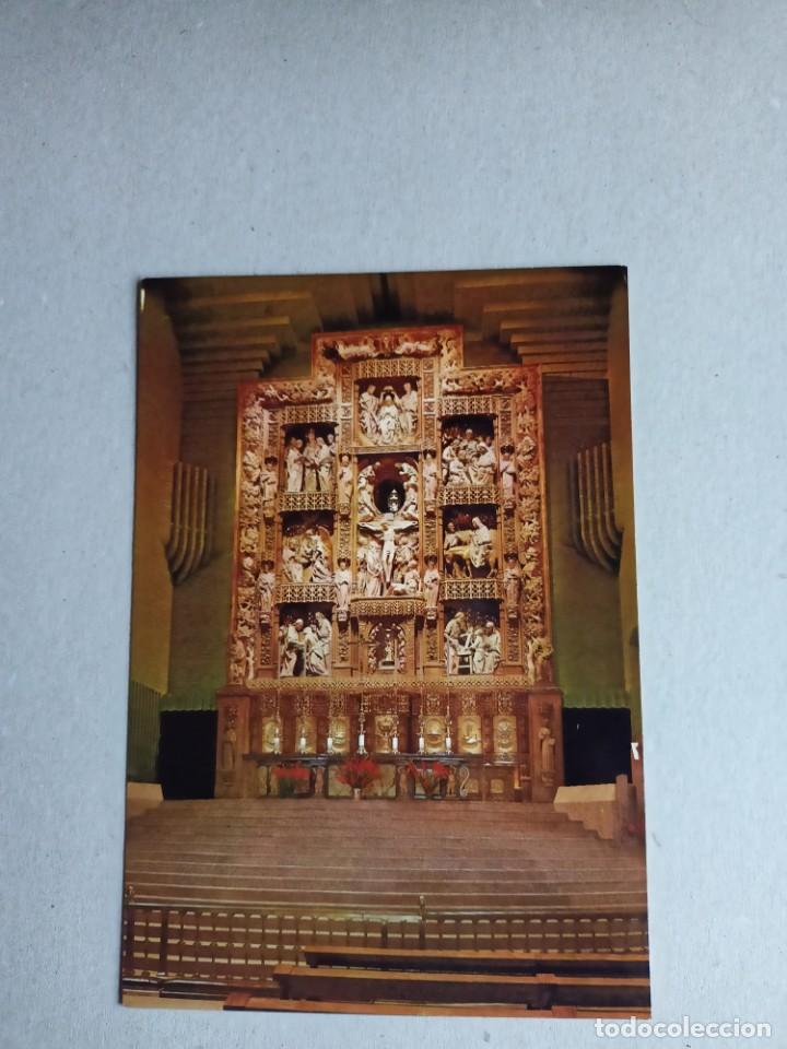 Postales: Postal de Torreciudad -Santuario, Retablo principal- (Ediciones Sicilia)