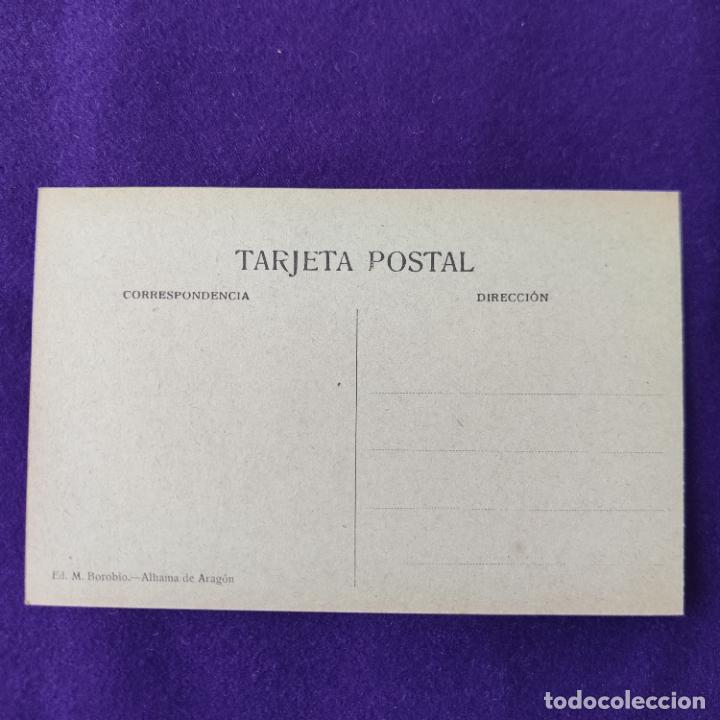 Postales: POSTAL DE ALHAMA DE ARAGON. Nº15 MONTAÑA LA CAPRICHOSA, A 800 METROS SOBRE EL NIVEL DEL MAR. - Foto 2 - 293763968