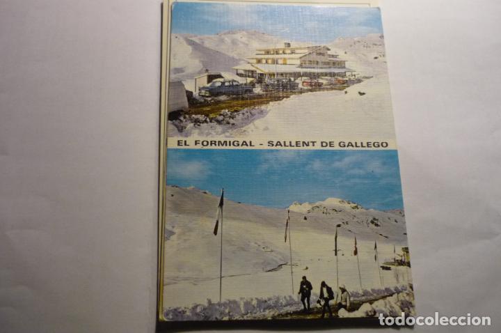 Postales: postal sallent de gallego-formigal circulada