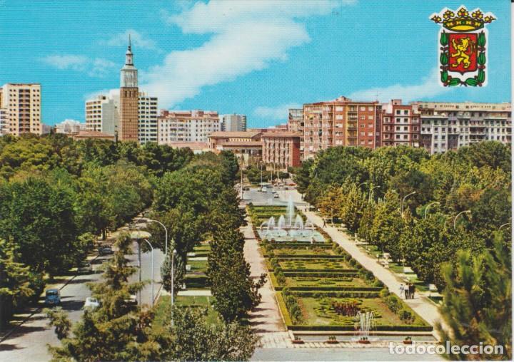 Postales: (52) ZARAGOZA . PARQUE GENERAL PRIMO DE RIVERA ... SIN CIRCULAR - Foto 1