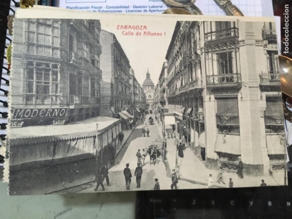 Postales: Zaragoza. Calle de Alfonso I - Foto 1