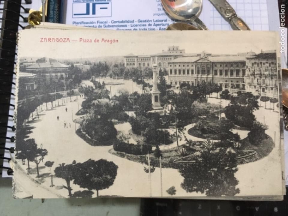 Postales: Zaragoza. Plaza de Aragon - Foto 1