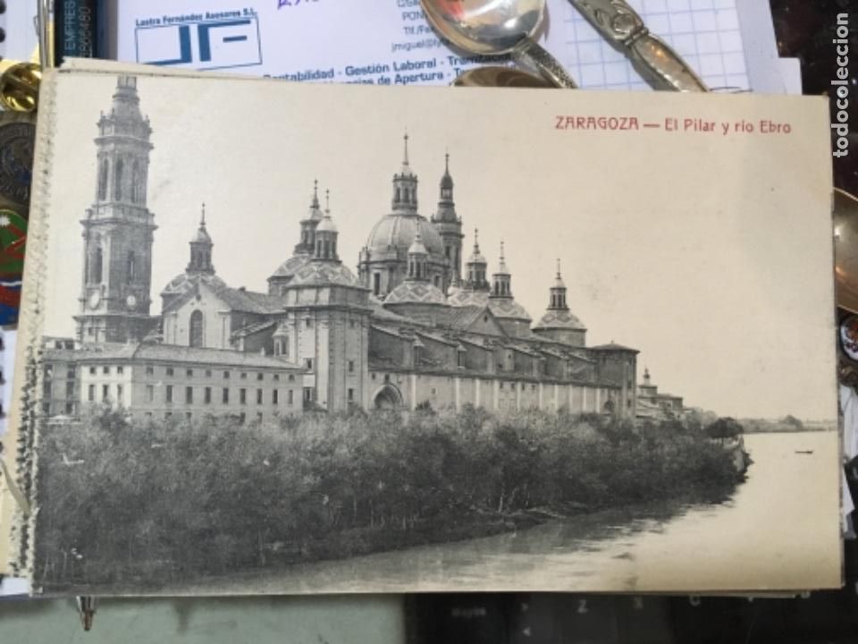 Postales: Zaragoza. El Pilar y rio Ebro - Foto 1