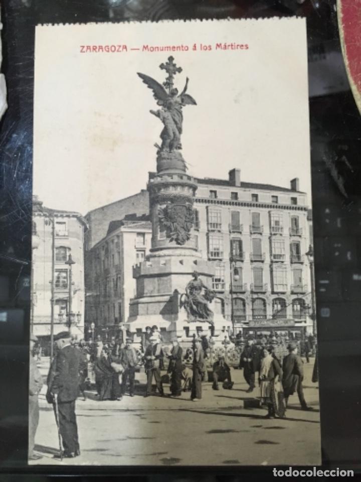 Postales: Zaragoza. Monumento a los M&aacute;rtires - Foto 1