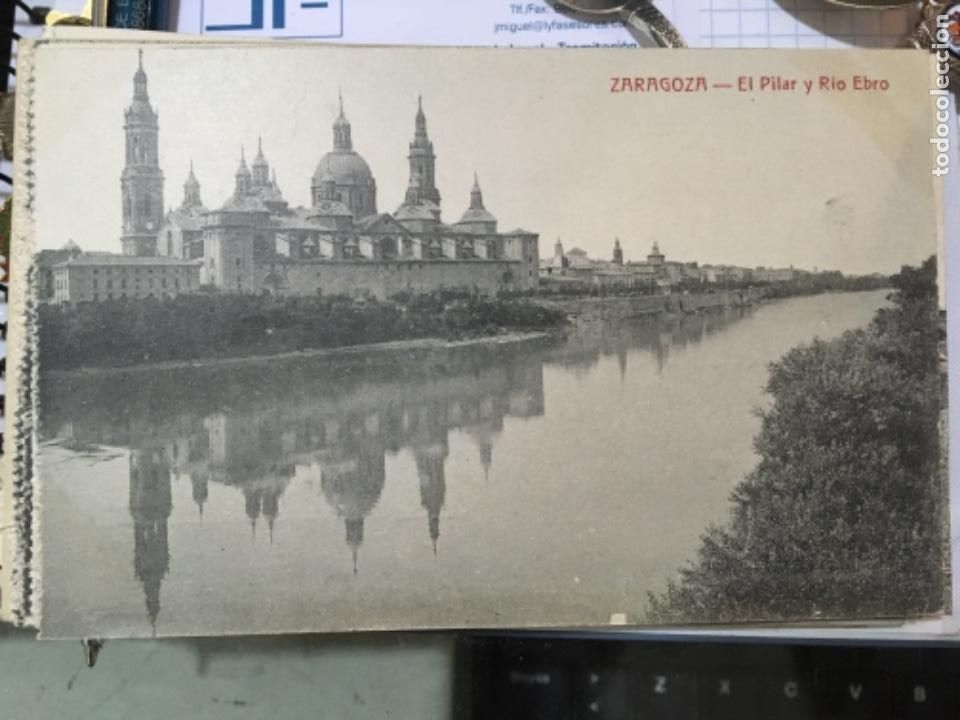 Postales: Zaragoza. El Pilar y rio Ebro - Foto 1