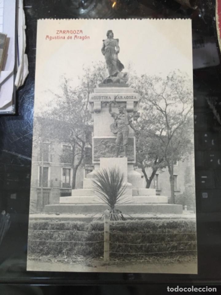 Postales: Zaragoza. Agustina de Aragon - Foto 1
