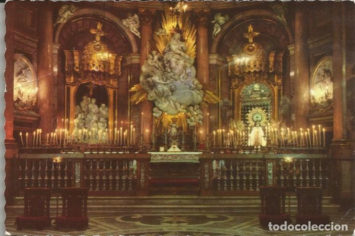 Postales: [POSTAL] Santa Capilla de la Virgen del Pilar. Zaragoza.(circulada)