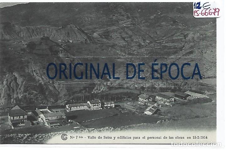 Postcards: (PS-66679)CATALANA DE GAS Y ELECTRICIDAD N&ordm;7bis-VALLE DE SEIRA Y EDIFICIOS PARA EL PERSONAL