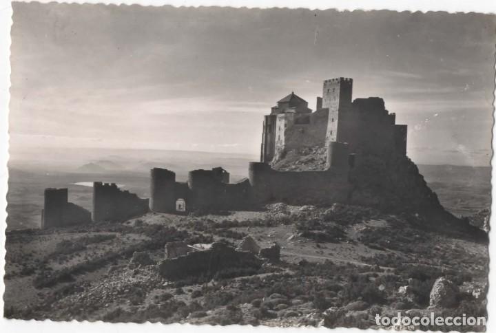Postales: POSTAL- CASTILLO DE LOARRE- VISTA GENERAL DE LAS MURALLAS Y DE LA FORTALEZA