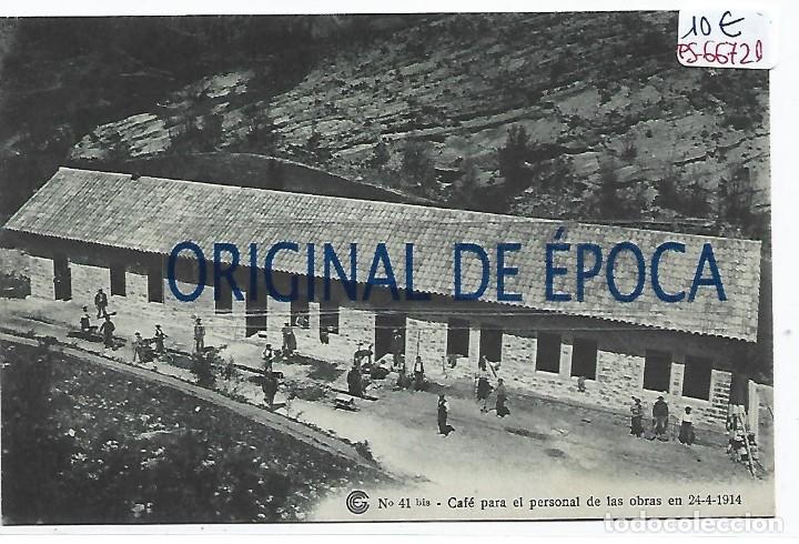 Postcards: (PS-66721)CATALANA DE GAS Y ELECTRICIDAD N&ordm;41bis-CAFE PARA EL PERSONAL DE LAS OBRAS