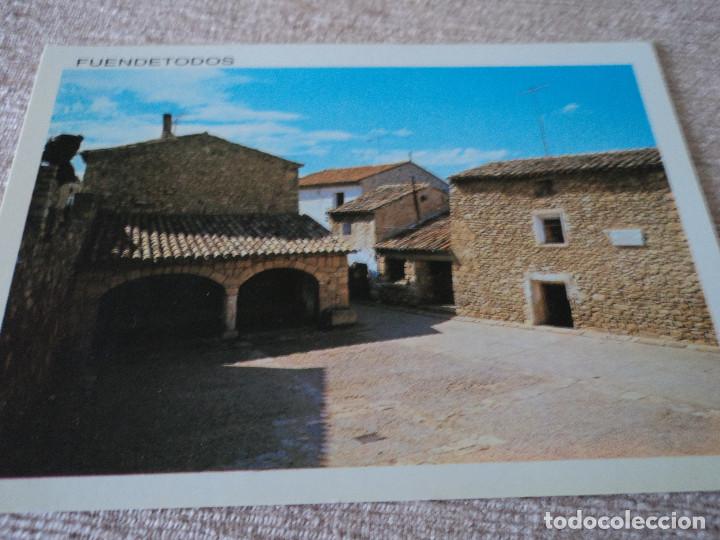 Postkarten: fuendetodos casa natal de goya,