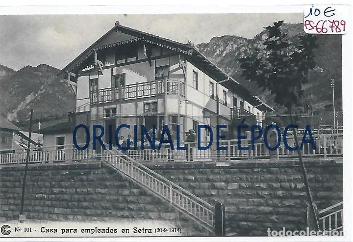 Postcards: (PS-66789)CATALANA DE GAS Y ELECTRICIDAD N&ordm;101-CASA PARA EMPLEADOS EN SEIRA
