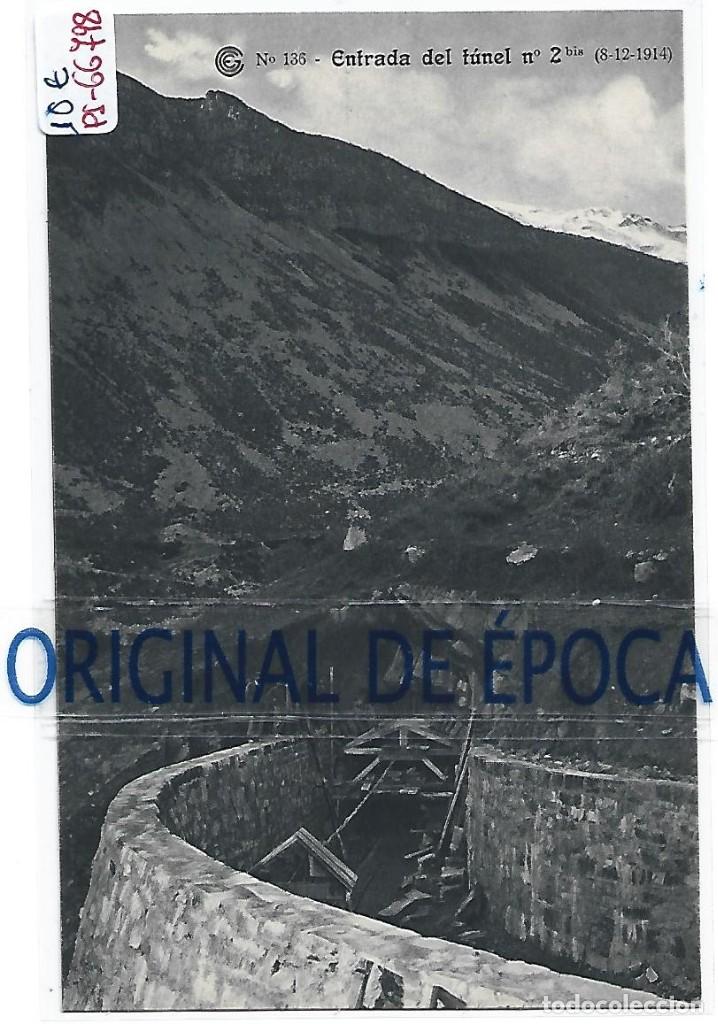 Postcards: (PS-66798)CATALANA DE GAS Y ELECTRICIDAD N&ordm;136-ENTRADA DEL TUNEL N&ordm;2 bis