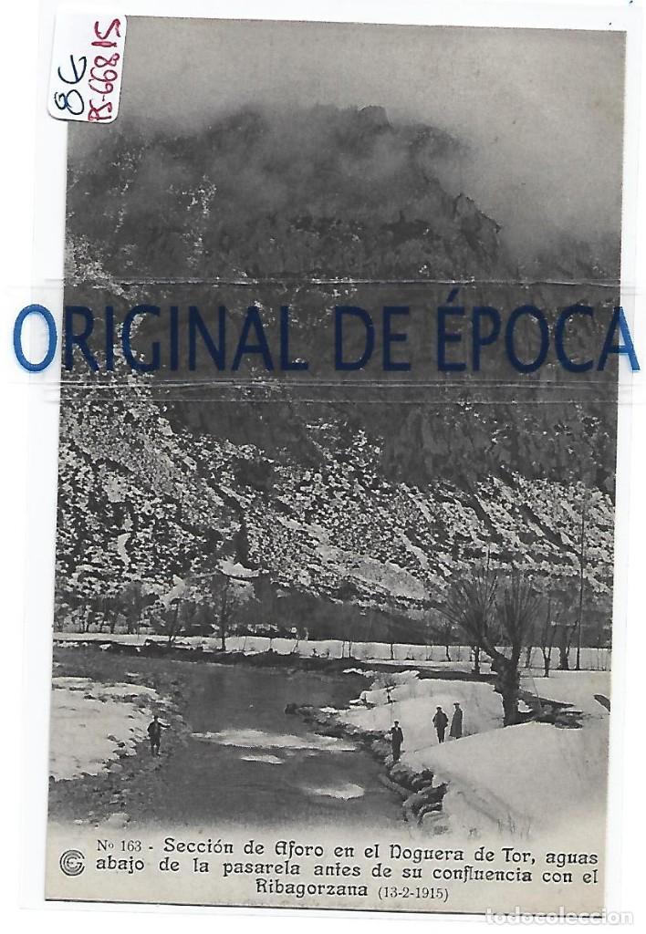 Postkarten: (PS-66815)CATALANA DE GAS Y ELECTRICIDAD N&ordm;163-SECCION DE AFORO EN EL NOGUERA DE TOR