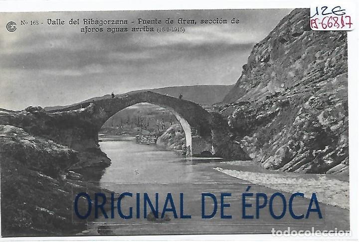 Postkarten: (PS-66817)CATALANA DE GAS Y ELECTRICIDAD N&ordm;168-VALLE DEL RIBAGORZANA.PUENTE DE AREN