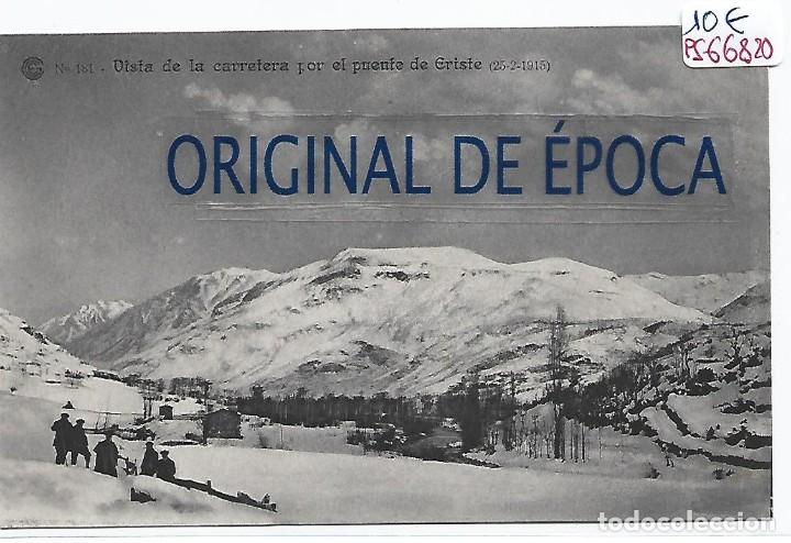 Postkarten: (PS-66820)CATALANA DE GAS Y ELECTRICIDAD N&ordm;181-VISTA DE LA CARRETERA POR EL PUENTE DE ERISTE