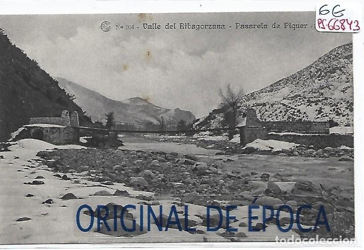 Postcards: (PS-66843)CATALANA DE GAS Y ELECTRICIDAD N&ordm;204-PASARELA DE PIQUER
