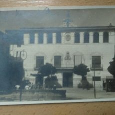 Postales: POSTAL FOTOGRAFICA BORJA ZARAGOZA. AYUNTAMIENTO, PLAZA, . ESCRITA 1922.