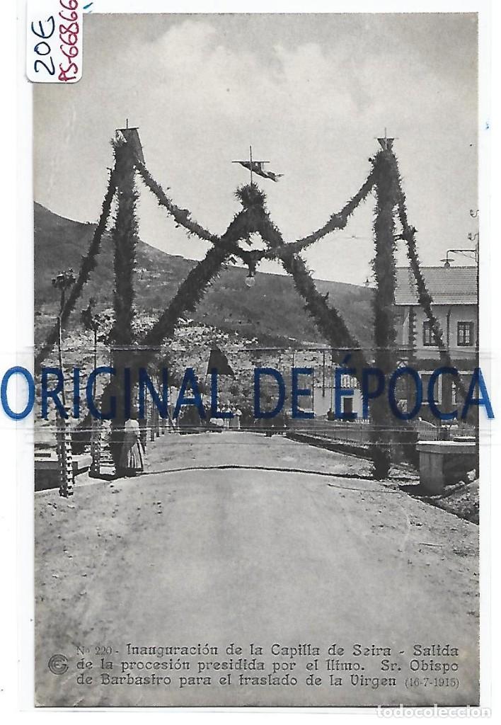 Postcards: (PS-66866)CATALANA DE GAS Y ELECTRICIDAD N&ordm;220-INAGURACION DE LA CAPILLA DE SEIRA