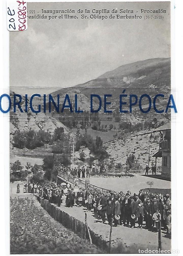 Postcards: (PS-66867)CATALANA DE GAS Y ELECTRICIDAD N&ordm;221-INAGURACION DE LA CAPILLA DE SEIRA