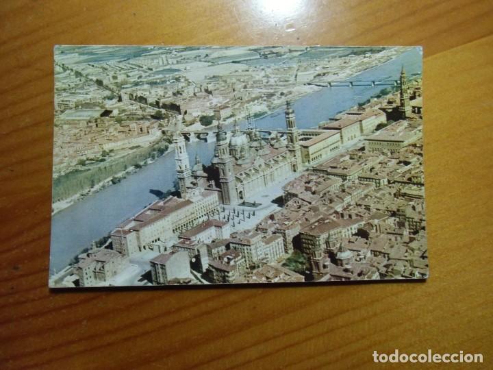 Postkarten: ZARAGOZA.FOTO AEREA TAF.PUBLICIDAD IBERIA.POSTAL ESCRITA 1960.EDIC.RIEUSSET.