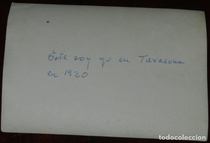 Postales: FOTOGRAFIA ALBUMINA DE TARAZONA (ZARAGOZA), 1920 MIDE 14 X 7,5 CMS. - Foto 2 - 301949558