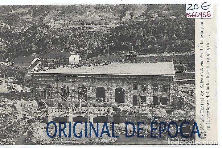 Postkarten: (PS-66956)CATALANA DE GAS Y ELECTRICIDAD N&ordm;286-CENTRAL DE SEIRA.COLOCACION DE LA TEJA PLANA